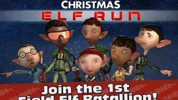 Arthur Christmas: Elf Run Premium App: Screenshot #1