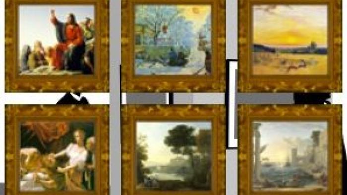 Art Museum (Match'Em Up History & Geography) App: Screenshot #1