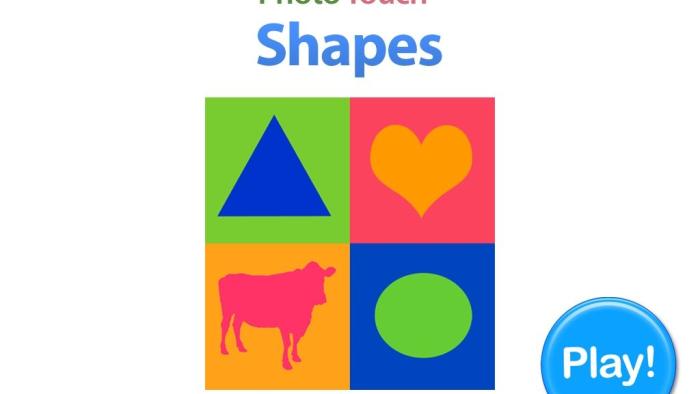 Baby Games My First Shapes App: Screenshot #1