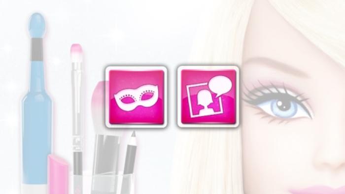 Barbie Digital Makeover App: Screenshot #1