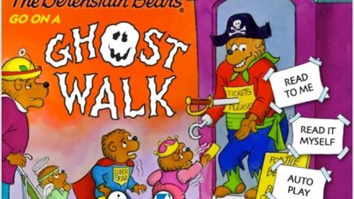 The Berenstain Bears Go on a Ghost Walk App: Screenshot #1
