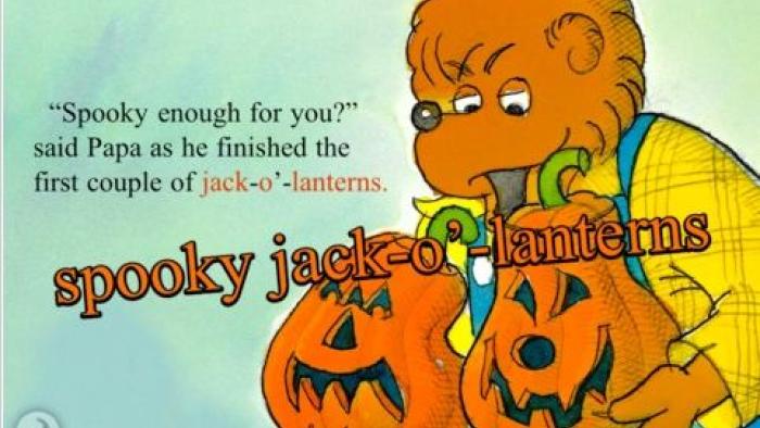The Berenstain Bears Go on a Ghost Walk App: Screenshot #3