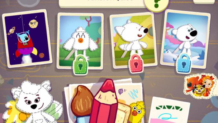 Be-be-bears: Painting for kids App: Screenshot #1