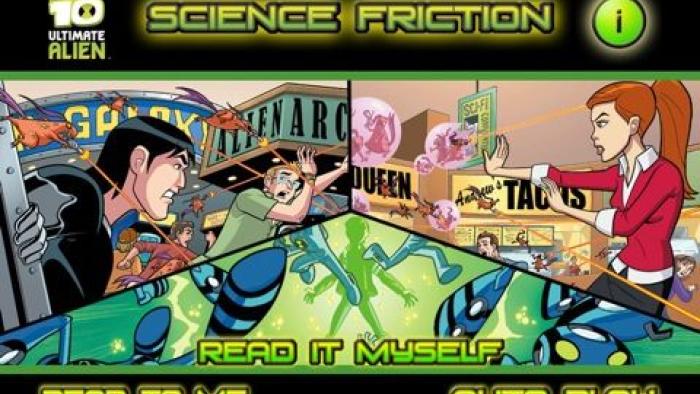 Ben 10 Science Friction- Kids' Book App: Screenshot #1