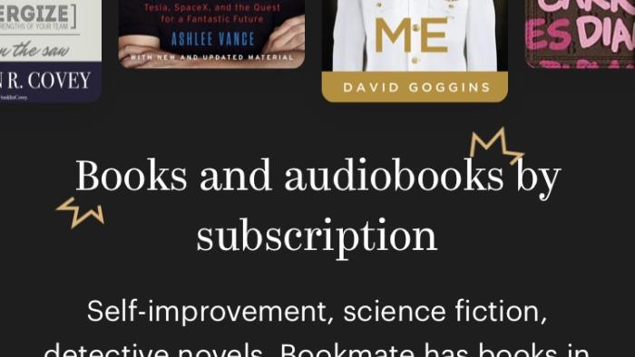 Bookmate App: Screenshot #1