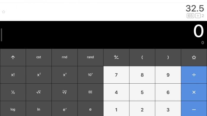 Calcobot 2 App; Screenshot 3