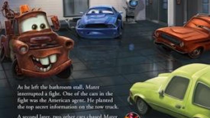 Cars 2 Storybook Deluxe App: Screenshot #2