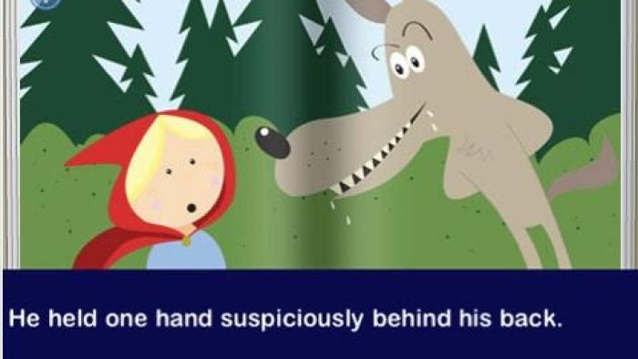 Little Red Riding Hood StoryChimes App: Screenshot #1
