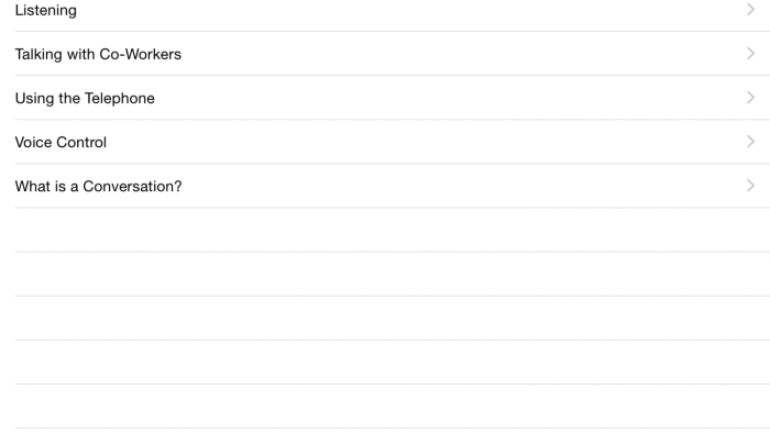 QuickCues App: Screenshot #1
