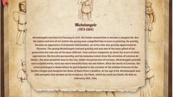 Da Vinci - History App: Screenshot #3