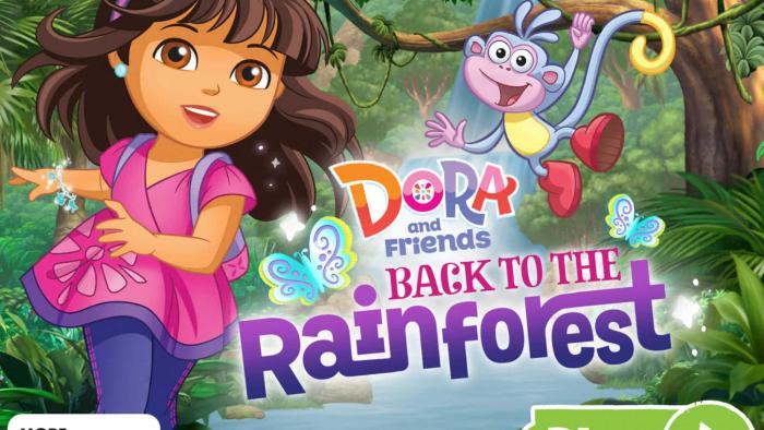Dora and Friends Back to the Rainforest App: Screenshot #1