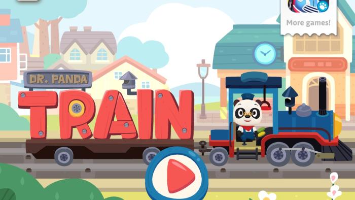 Dr. Panda Train App: Screenshot #1