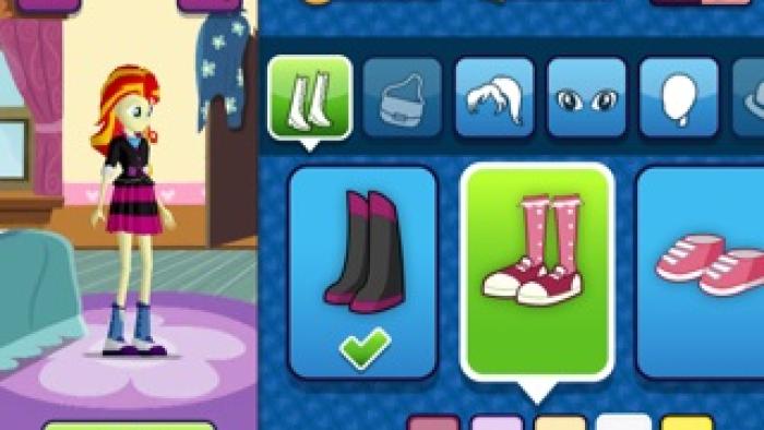 Equestria Girls App: Screenshot #1