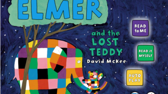 Elmer and the Lost Teddy App: Screenshot #1