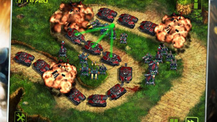 Epic War TD - iPad Edition App: Screenshot #1
