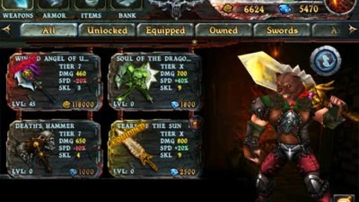 Eternity Warriors App: Screenshot #3