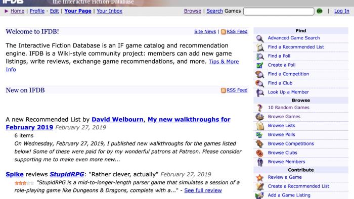 Frotz App: Screenshot #4