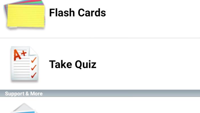 Grade 7 Vocab Audios and Pics App: Screenshot #1