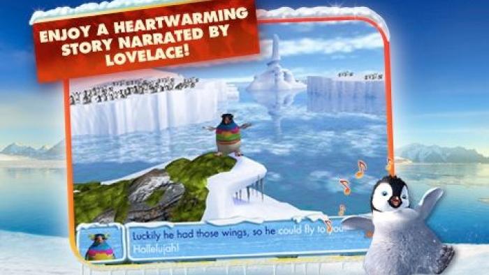Happy Feet Two: Erik's Adventure App: Screenshot #1