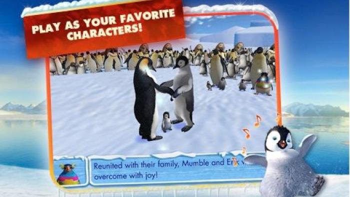 Happy Feet Two: Erik's Adventure App: Screenshot #3