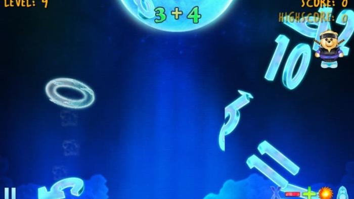 Ice Math Ninjas: ZERO App: Screenshot #1