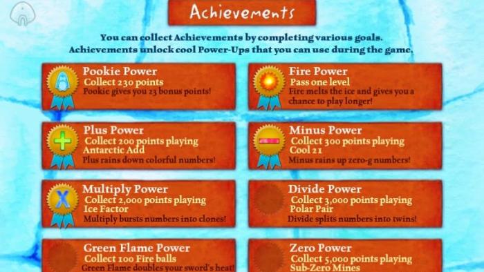 Ice Math Ninjas: ZERO App: Screenshot #3