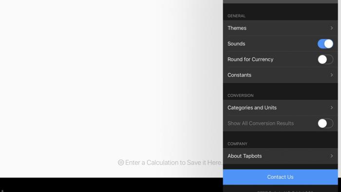 Calcobot 2 App: Screenshot 2