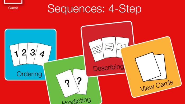 Sequences: 4-Step App: Screenshot #1