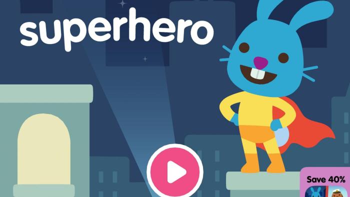 Sago Mini Superhero App: Screenshot #1