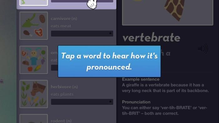 Kids' Vocab - Mindsnacks App: Screenshot #1