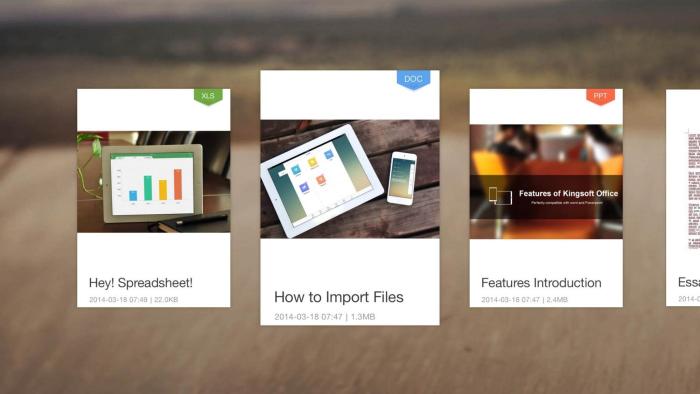 WPS Office App: Screenshot #1