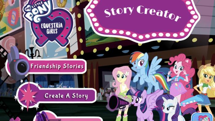 My Little Pony: Story Creator App: Screenshot #1