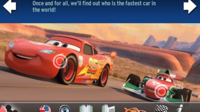 Cars 2 World Grand Prix Read and Race App: Screenshot #1