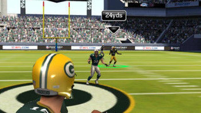 NFL Flick Quarterback App: Screenshot #2