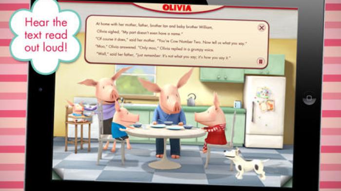 Olivia Acts Out App: Screenshot #2