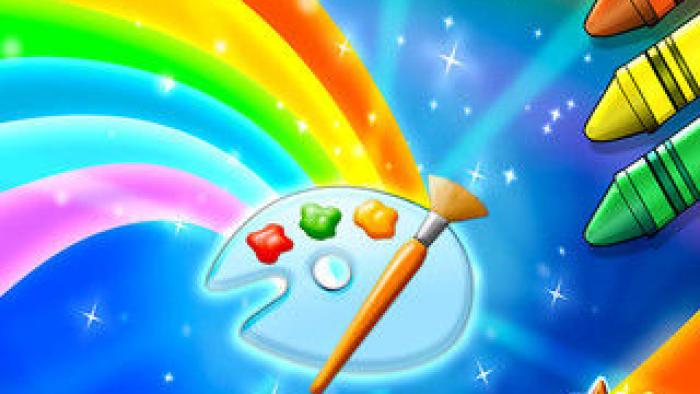 Paint Sparkles Draw - my first colors HD ! App: Screenshot #1