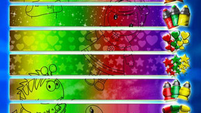 Paint Sparkles Draw - my first colors HD ! App: Screenshot #3