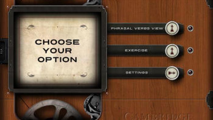 Phrasal Verbs Machine App: Screenshot #1