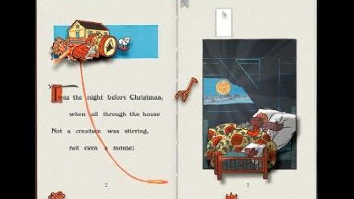 PopOut! The Night Before Christmas App: Screenshot #2