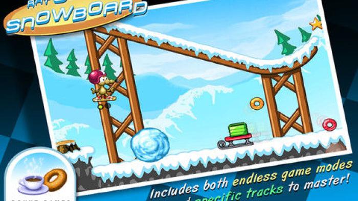 Rat On A Snowboard App: Screenshot #3
