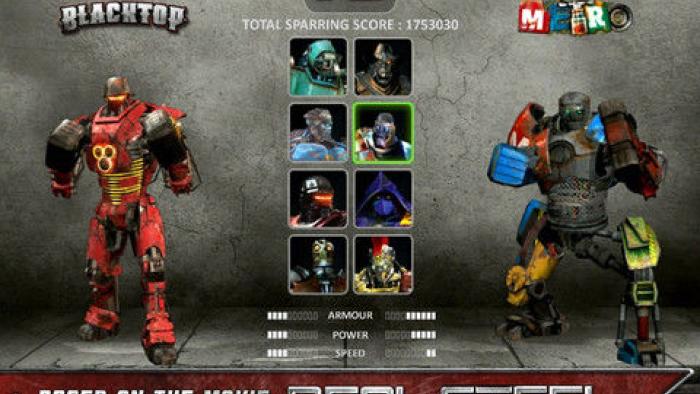 Real Steel App: Screenshot #1