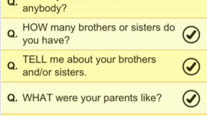 Record Their Stories App: Screenshot #2