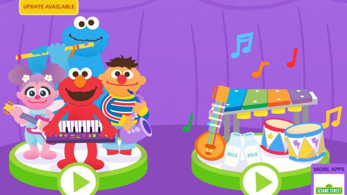 Sesame Street Makes Music App: Screenshot #1