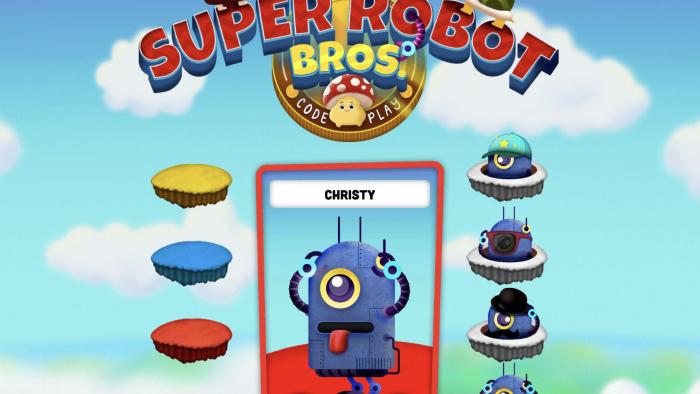 Super Robot Bros: Play & Code! App: Screenshot #1
