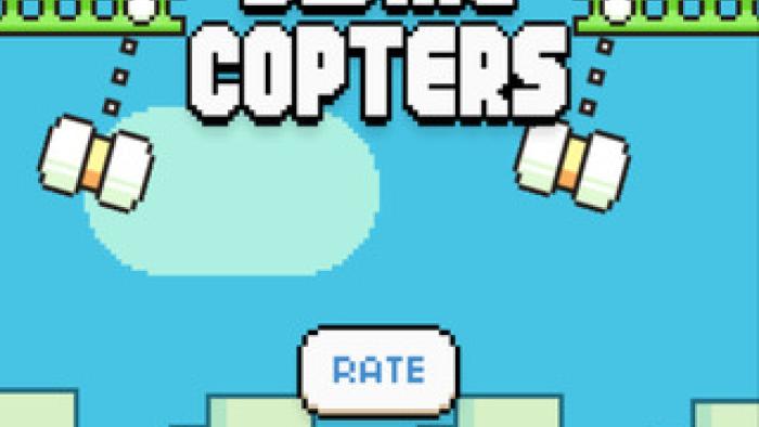 Swing Copters App: Screenshot #1