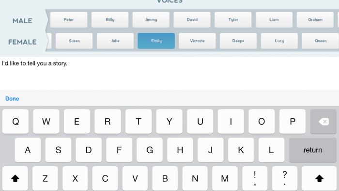 Tellagami App: Screenshot #4