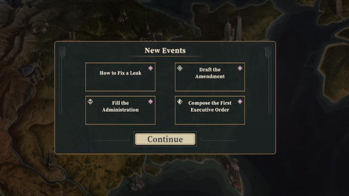 List of tasks.