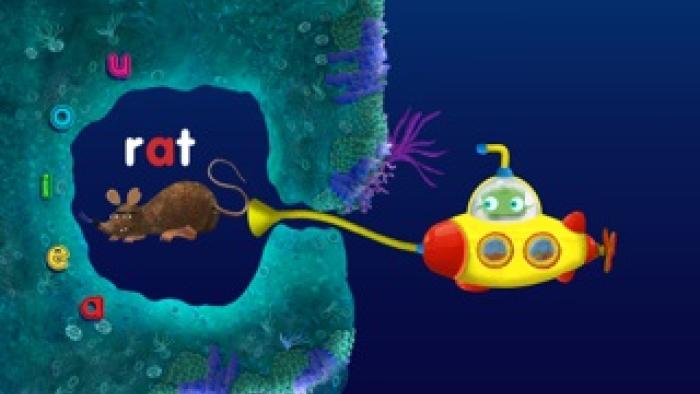 Tiggly Submarine: Explore the Depths of Short Vowels & Phonics App: Screenshot #4