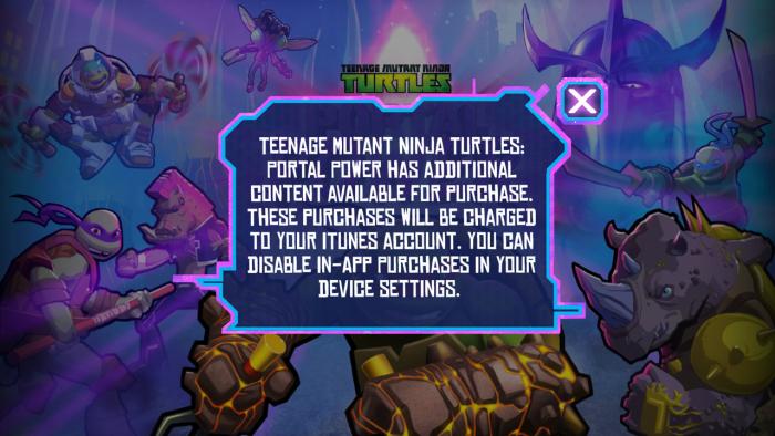 TMNT - Portal Power App: Screenshot #5