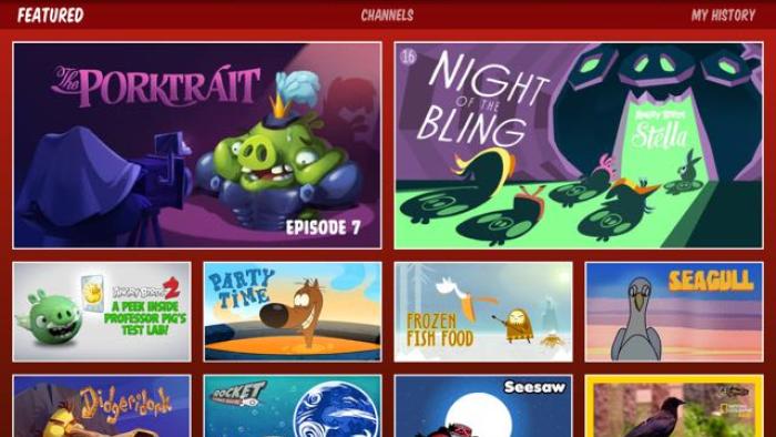 ToonsTV: Angry Birds video app App: Screenshot #1